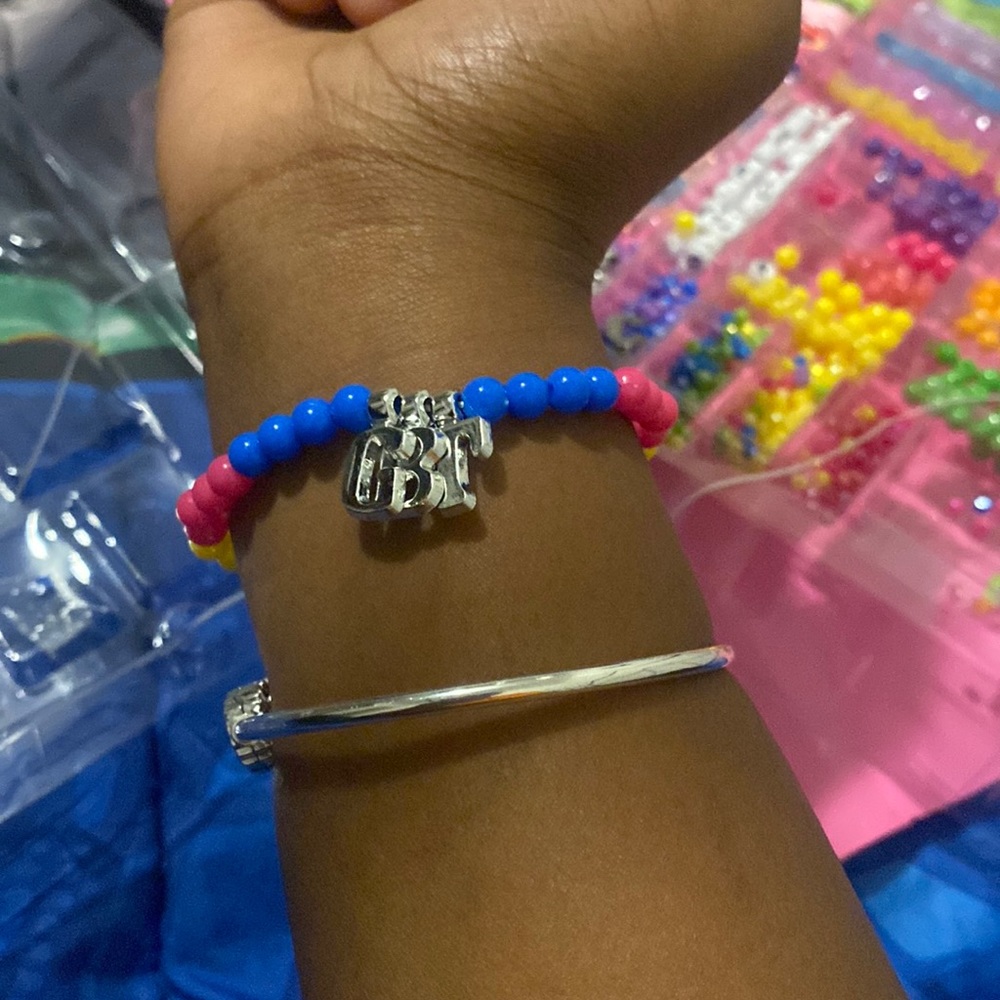This is a tbg bracelet